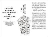 Georgia alligator hunting season and regulations 2011 [2011]