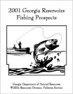 2001 Georgia reservoirs fishing prospects