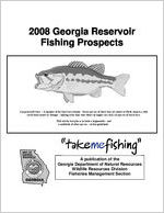 2008 Georgia reservoir fishing prospects