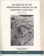 The geology of the northeastern portion of the Dahlonega gold belt
