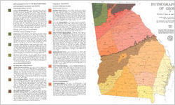 Physiographic map of Georgia [1976] - Digital Library of Georgia