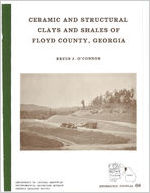 Ceramic and structural clays and shales of Floyd County, Georgia