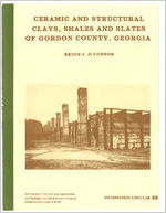Ceramic and structural clays, shales and slates of Gordon County, Georgia