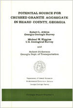 Potential source for crushed granite aggregate in Heard County, Georgia