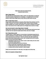 Chagas disease (American trypanosomiasis): frequently asked questions [Feb. 2012]