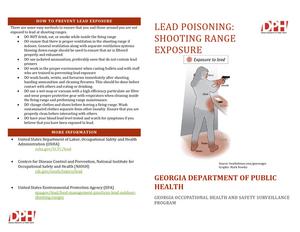 Lead poisoning : shooting range exposure
