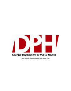 2015 Georgia diabetes report and action plan