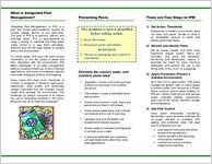 Integrated pest management for homes