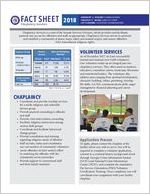 2018 Chaplaincy Services fact sheet
