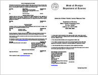 Schedule of motor vehicle license plates and fees