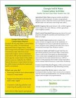 Georgia soil & water conservation activities : healthy soil and clean water sustain your life