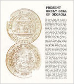 Present great seal of Georgia [1960]