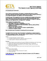 GAIT 2010 update : the impact on your agency's business