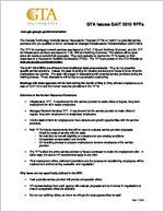 GTA Issues GAIT 2010 RFPs