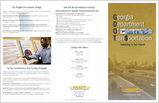 Georgia Department of Transportation : investing in our future