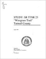 Study: SR 57/SR 23 "Wiregrass Trail" Tattnall County