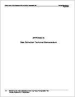 Bulloch County/City of Statesboro 2035 long range transportation plan: appendices B-D [Aug. 2009]