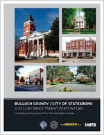Bulloch County, City of Statesboro 2035 long range transportation plan : technical memorandum