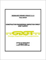 Construction engineering inspection direct cost survey [Oct. 23, 2014]
