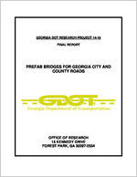 Prefab bridges for Georgia city and county roads [2016]