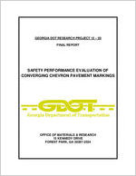 Safety performance evaluation of converging chevron pavement markings [Mar. 2016]
