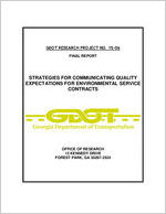 Strategies for communicating quality expectations for environmental service contracts [Mar. 2017]