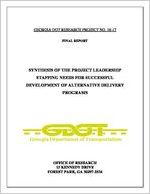 Synthesis of the project leadership staffing needs for successful development of alternative delivery programs