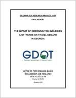 The impact of emerging technologies and trends on travel demand in Georgia