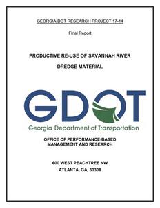 Productive re-use of Savannah River dredge material