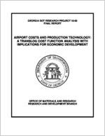 Airport costs and protection technology: a translog cost function analysis with implication for economic development, final report [Dec. 2011]