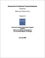 Assessment of intellectual property databases / prepared by Washington Advisory Group