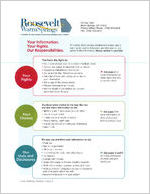 Roosevelt Warm Springs : your information, your rights, our responsibilities