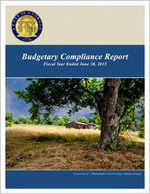 State of Georgia budgetary compliance report for the fiscal year ended June 30, 2013