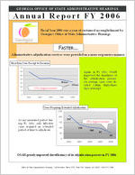 Annual report FY 2006