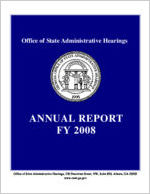 Annual report FY 2008