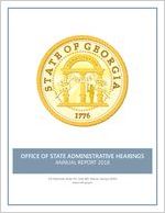 Office of State Administrative Hearings annual report 2018