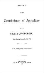 Report of the Commissioner of Agriculture of the State of Georgia, year ending September 30, 1902