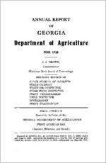 Annual report of Georgia Department of Agriculture for 1924