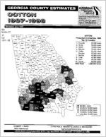 Georgia county estimates: cotton 1997-1998 [July 1999]
