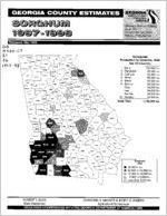Georgia county estimates: sorghum 1997-1998 [May 1999]