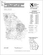 Georgia county estimates: soybeans 1994-1995 [Mar. 1996]