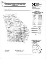 Georgia county estimates: tobacco 1994-1995 [June 1996]