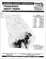 Georgia county estimates: tobacco 1997-1998 [July 1999]