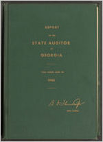 Report of the State Auditor of Georgia, year ended June 30, 1945