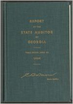 Report of the State Auditor of Georgia, year ended June 30, 1964 [June 30, 1964]