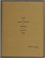 Report of the State Auditor of Georgia, year ended June 30, 1971 [June 30, 1971]