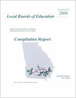Local boards of education, report on salary and travel for the fiscal year ended June 30, 2008, volume VII [Jan. 2009]