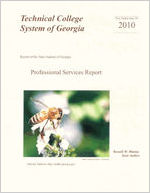 Report of the State Auditor of Georgia, year ended June 30, 2010, professional Services, state of Georgia technical colleges, compilation report, volume III [Jan. 2011]