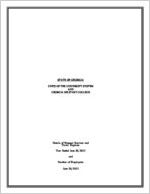 Report of the State Auditor of Georgia, year ended June 30, 2012, personal services and travel expense, units of the University System and Georgia Military College, compilation report, volume II [Dec. 2012]