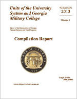 Report of the State Auditor of Georgia, year ended June 30, 2013, personal services and travel expense, units of the University System and Georgia Military College, compilation report, volume II [Dec. 2013]